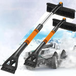 FlexiSnow – Praktische 2-in-1 Schneeschaufel für Ihr Auto