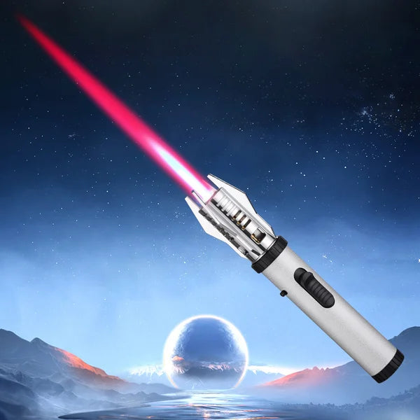 Robuster Gasanzünder mit 360° drehbarem Kopf und Metallgehäuse