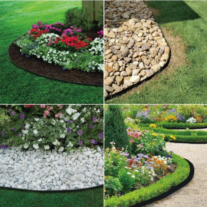FlexiLawn Edge Border 5m/10m | 5 cm Height | With Posts