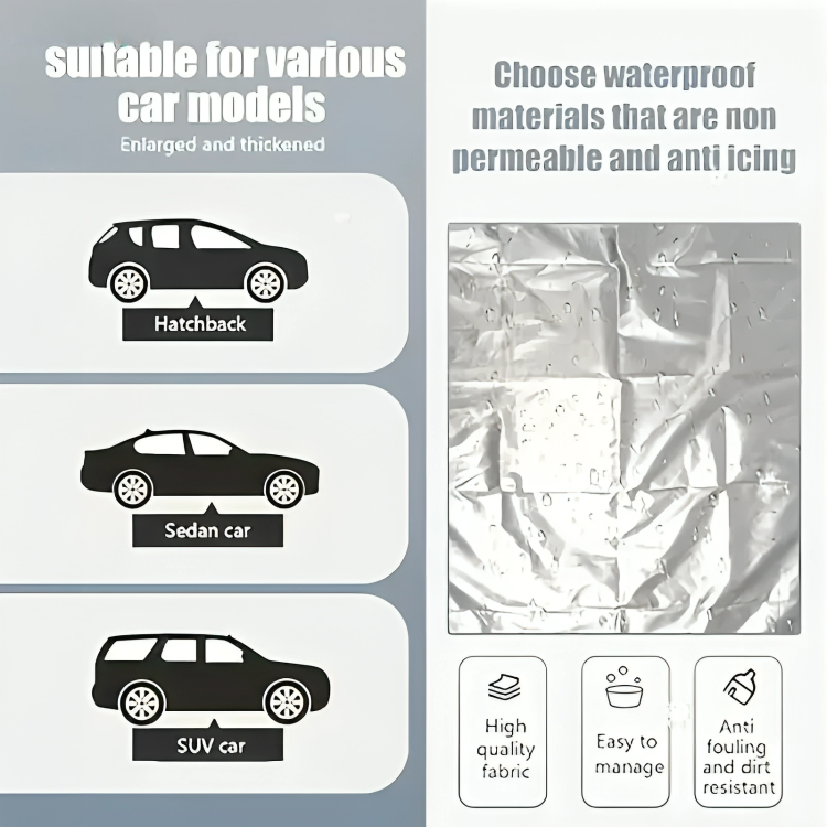 FrostShield - Winterproof Windshield Cover for Your Car
