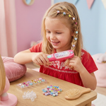 Styling-Set für Kinder mit wiederverwendbaren Haar-Glitzersteinen