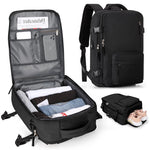 ReiseRucksack | Großer, Wasserdichter Rucksack für Frauen – Sicher & mit USB-Anschluss