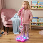 Kinder Karaoke-Set mit Mikrofon und Ständer – Lernspiel für Musik