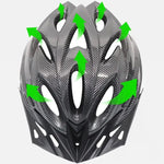 Adult Safety Helmet | Lightweight MTB Helmet | Adjustable 54–61 cm