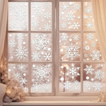 Winter Magic | 137-piece window decoration set with snowflakes