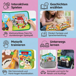 Lernbuch Set aus 3 Teilen für Montessori Spiel und Geschichten