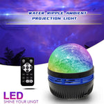 LuminaSky Star Projector | LED Night Light with Aurora Effect | USB-Powered & Remote Control | Ideal for Living Rooms & Kids' Rooms