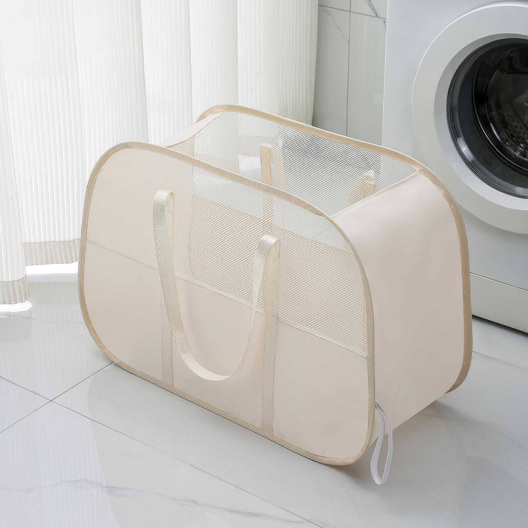 Foldable Laundry Hamper – Stylish and Practical