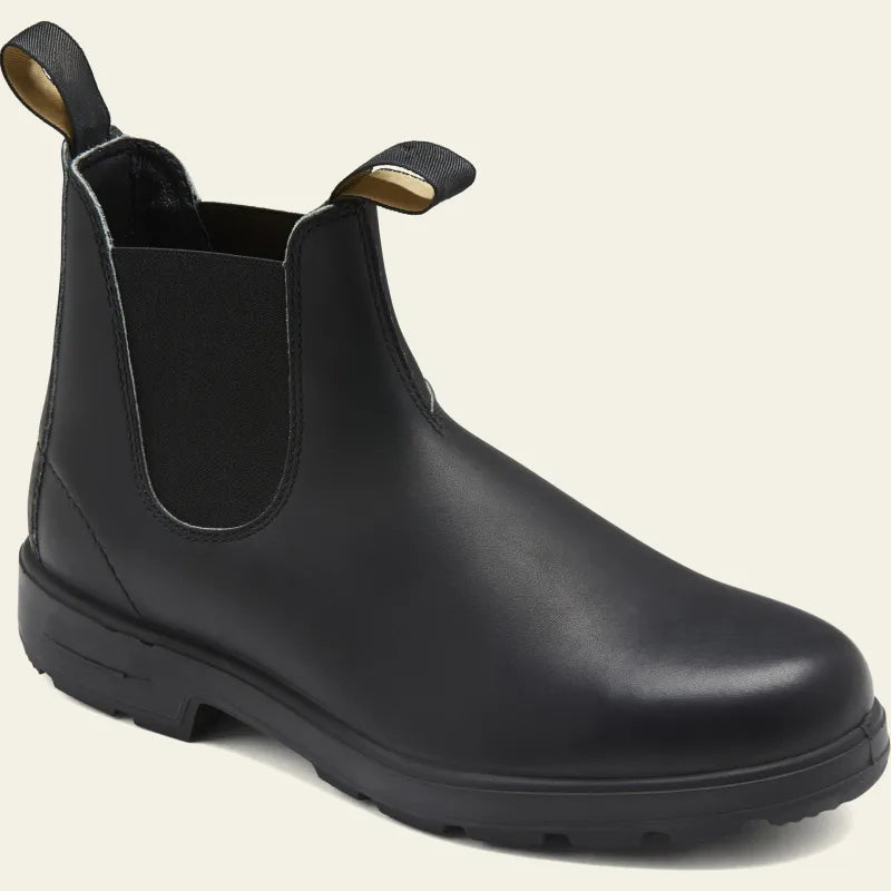 Wasserfeste Stiefel im Chelsea-Stil | Praktisches Design | Schwarz