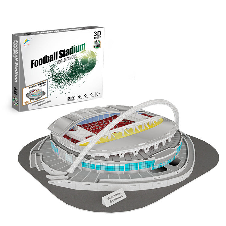 Fussballstadion 3D Puzzle: Ein Muss für Sammler