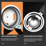 Egg Master - 2-in-1 Egg Slicer for Effortless Separation