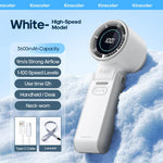 FrostWind Mini Fan | Customizable Cooling with 100 Settings | 3600 mAh Battery | Portable & Ice-Cooling