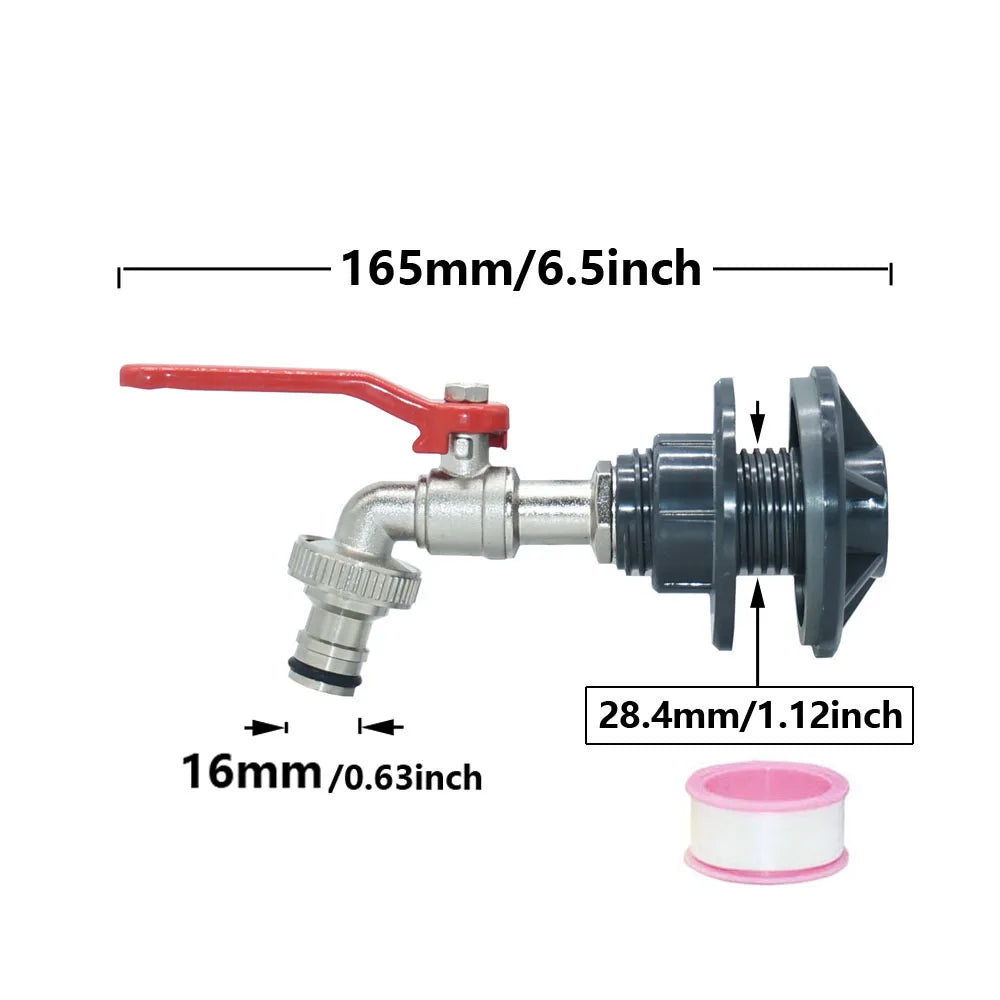 Water Butt Connector Adapter | 16mm Connection