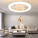 Moderner Deckenventilator mit LED-Beleuchtung