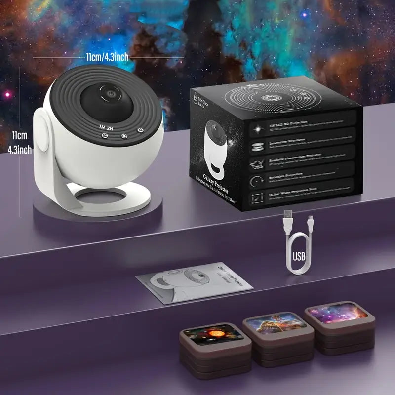 Galaxia | 360° Projektor für Sternenhimmel - Vollraumbeleuchtung