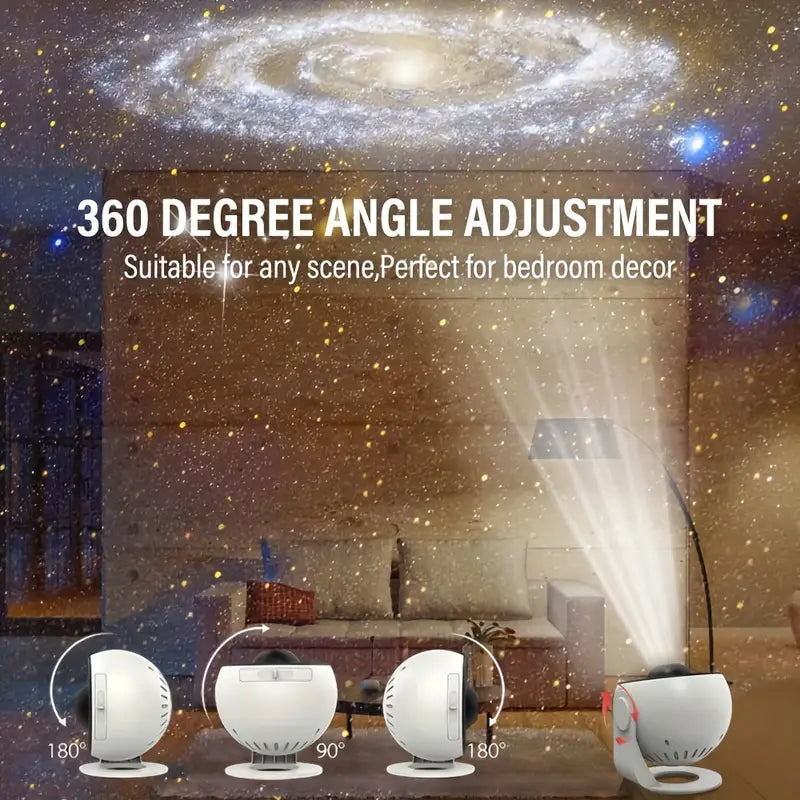 Galaxia | 360° Projektor für Sternenhimmel - Vollraumbeleuchtung