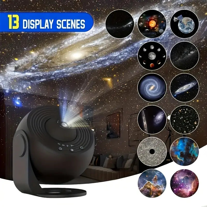 Galaxia | 360° Projektor für Sternenhimmel - Vollraumbeleuchtung
