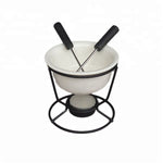 Keramischer Fondue-Topf für Schokolade und Käse