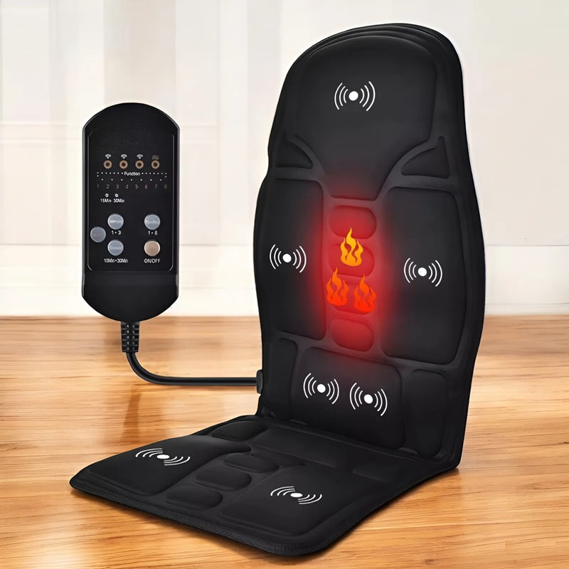 Elektrische Massageauflage mit Wärmefunktion - Ideal für Zuhause & Auto