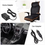 Elektrische Massageauflage mit Wärmefunktion - Ideal für Zuhause & Auto