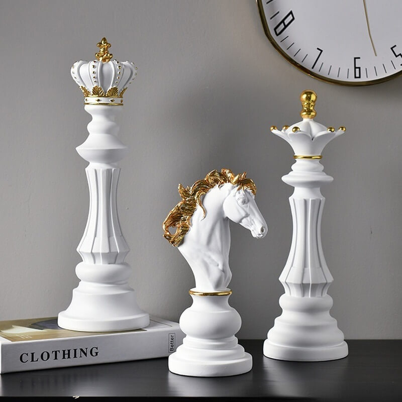 Elegante Schachfigur - Meisterwerk der Handwerkskunst