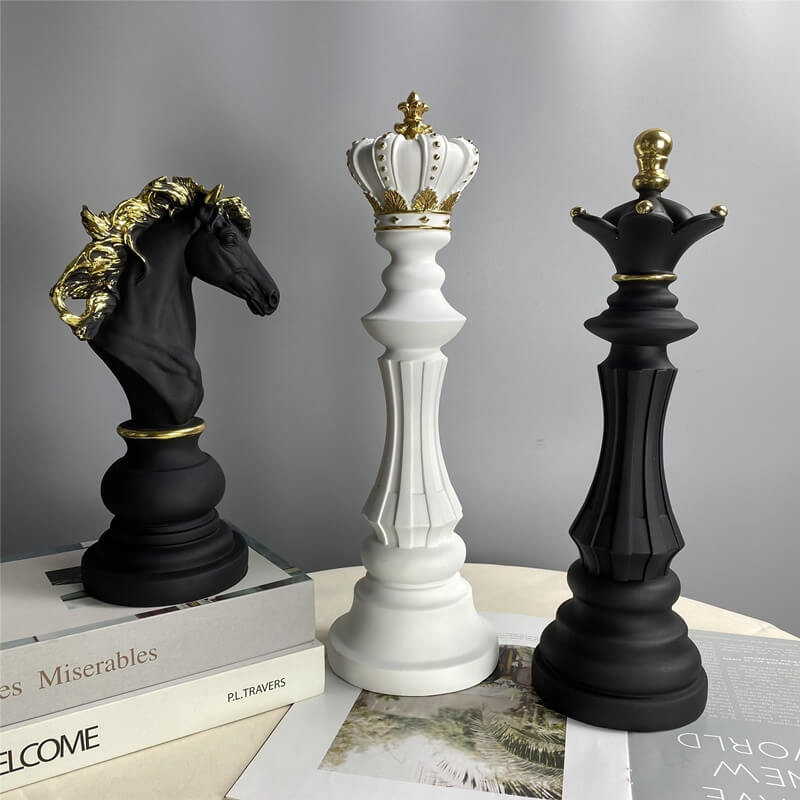 Elegante Schachfigur - Meisterwerk der Handwerkskunst