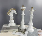 Elegante Schachfigur - Meisterwerk der Handwerkskunst