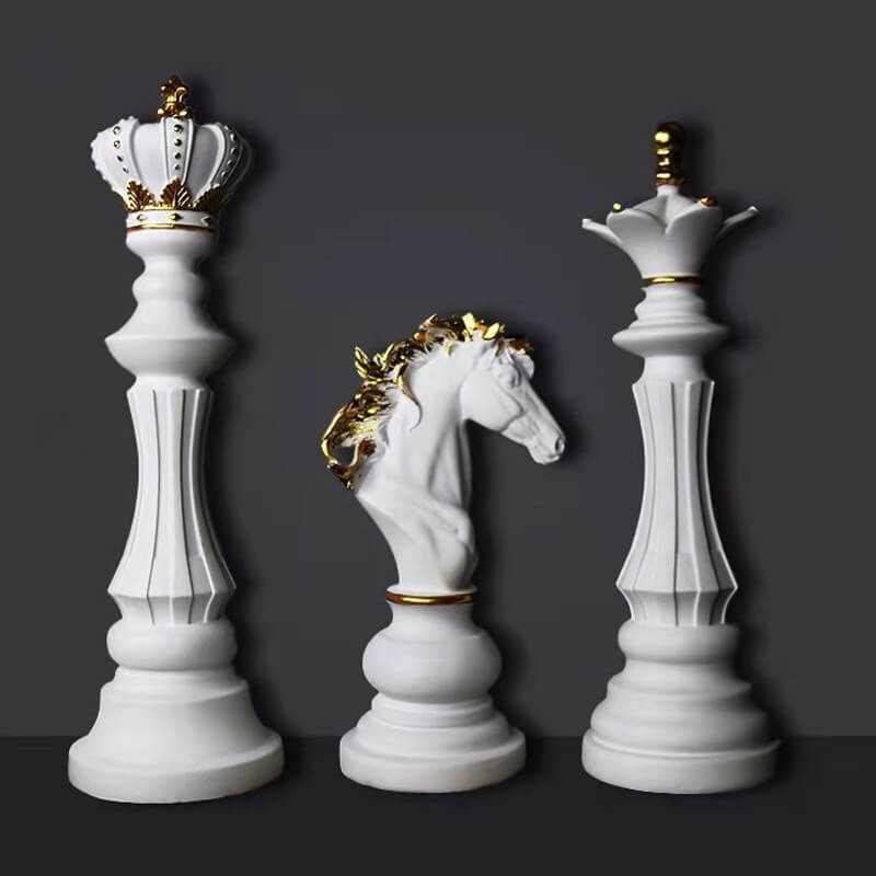 Elegante Schachfigur - Meisterwerk der Handwerkskunst