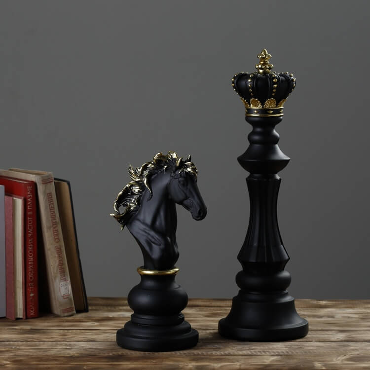 Elegante Schachfigur - Meisterwerk der Handwerkskunst