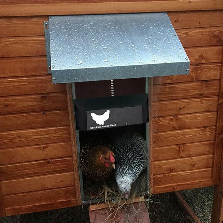 Hühnertür-Manager | Automatische Hühnerstallöffnung | Featherguard