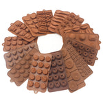 Herzblumen-Schokoladenform aus Silikon – Antihaft-Cake-Backform