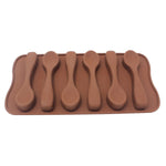 Herzblumen-Schokoladenform aus Silikon – Antihaft-Cake-Backform