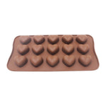 Herzblumen-Schokoladenform aus Silikon – Antihaft-Cake-Backform