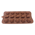 Herzblumen-Schokoladenform aus Silikon – Antihaft-Cake-Backform