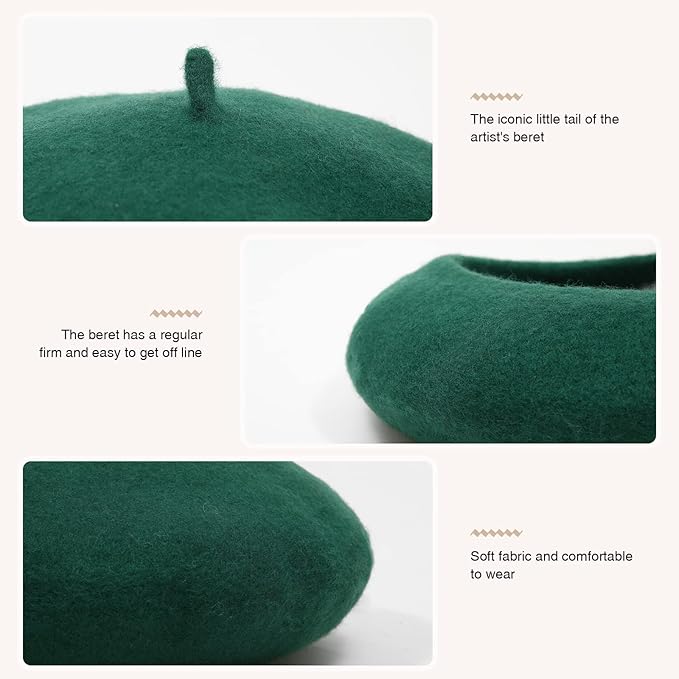 Timeless French Beret Hat for Women - Classic Fashion Accessory