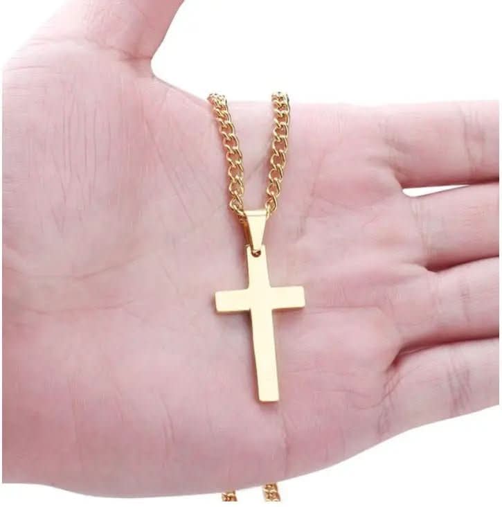 Cross Pendant Necklace for Men - Classic Design