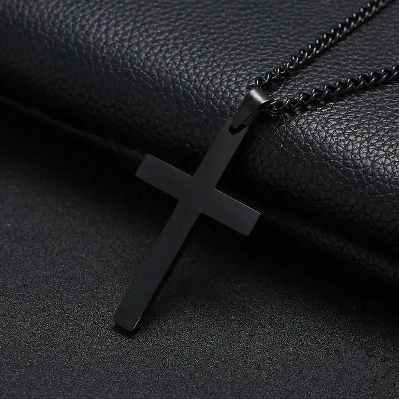 Cross Pendant Necklace for Men - Classic Design
