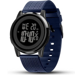 Modern Waterproof Sports Watch for Men - Slim Digital Design