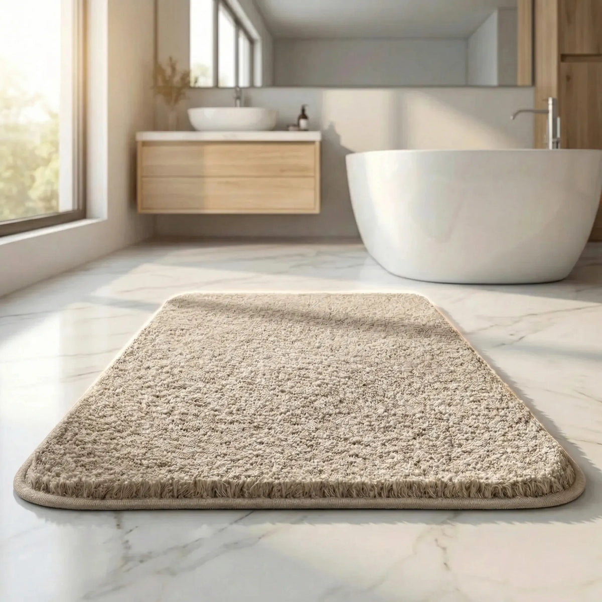 Thick Bath Mat for Bathroom - Cloud-Soft Comfort