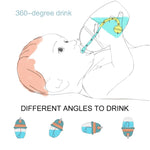 Sippy Cup mit Katzenmotiv – Kinder Trinkbecher mit Griff