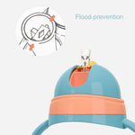 Sippy Cup mit Katzenmotiv – Kinder Trinkbecher mit Griff