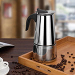 Espresso- und Latte-Perkolator für den Herd – Kaffeekanne Mocha