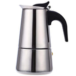 Espresso- und Latte-Perkolator für den Herd – Kaffeekanne Mocha