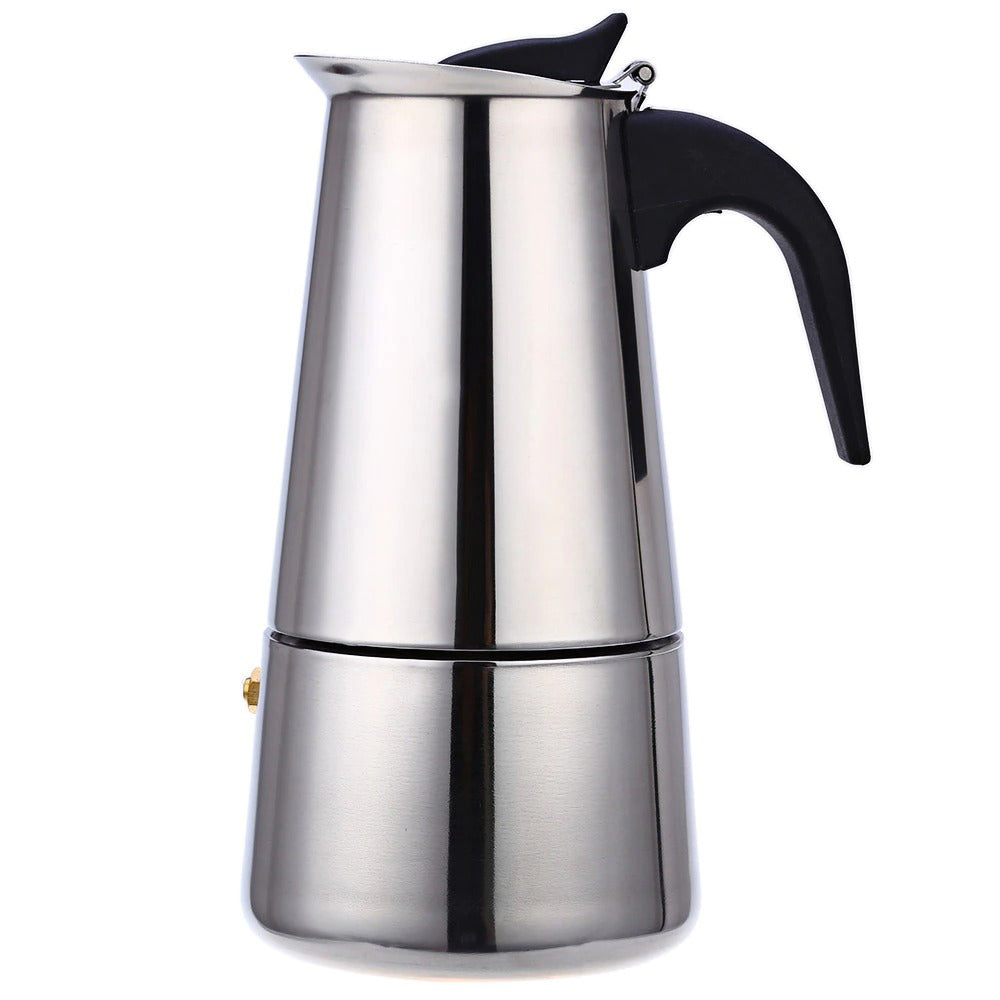Espresso- und Latte-Perkolator für den Herd – Kaffeekanne Mocha