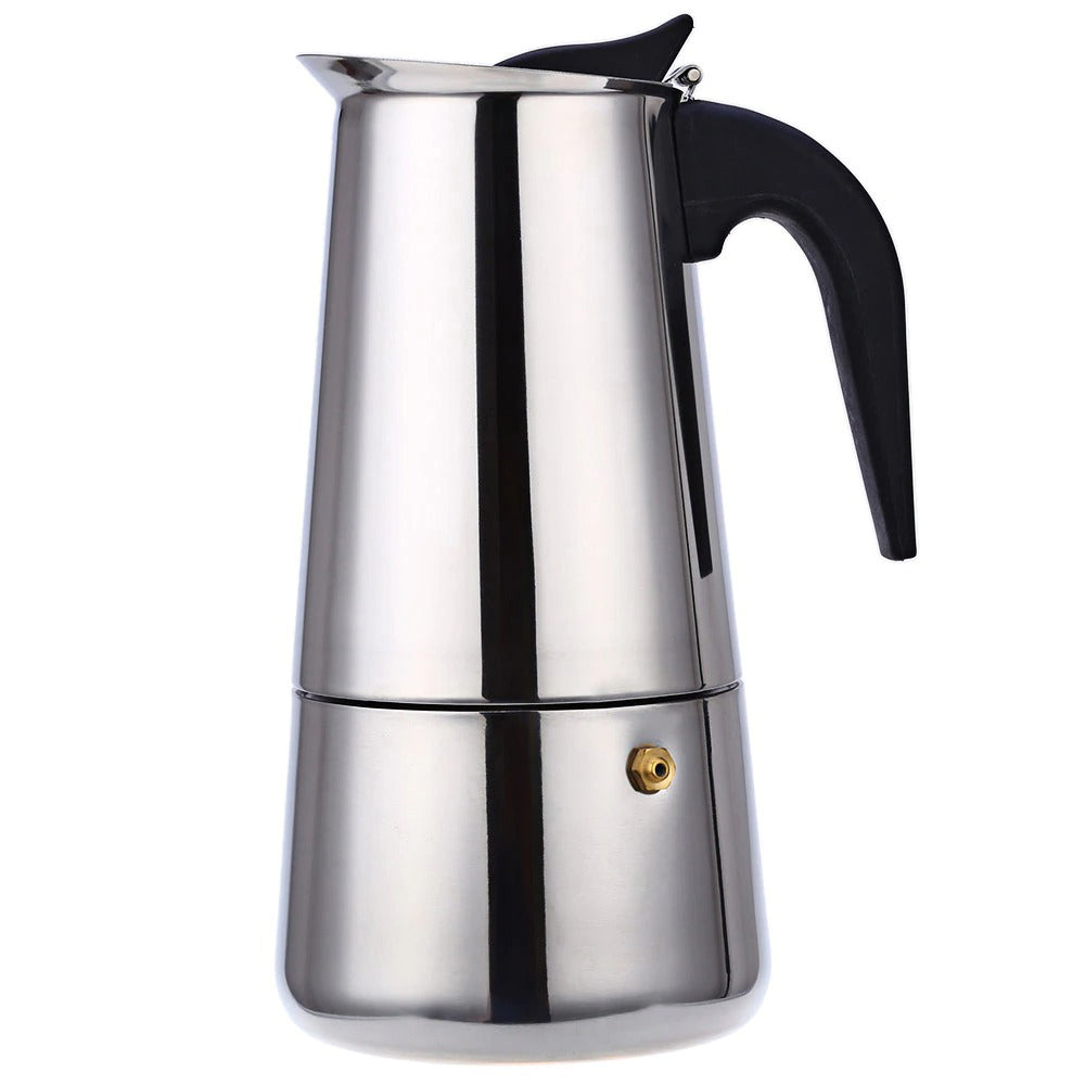 Espresso- und Latte-Perkolator für den Herd – Kaffeekanne Mocha