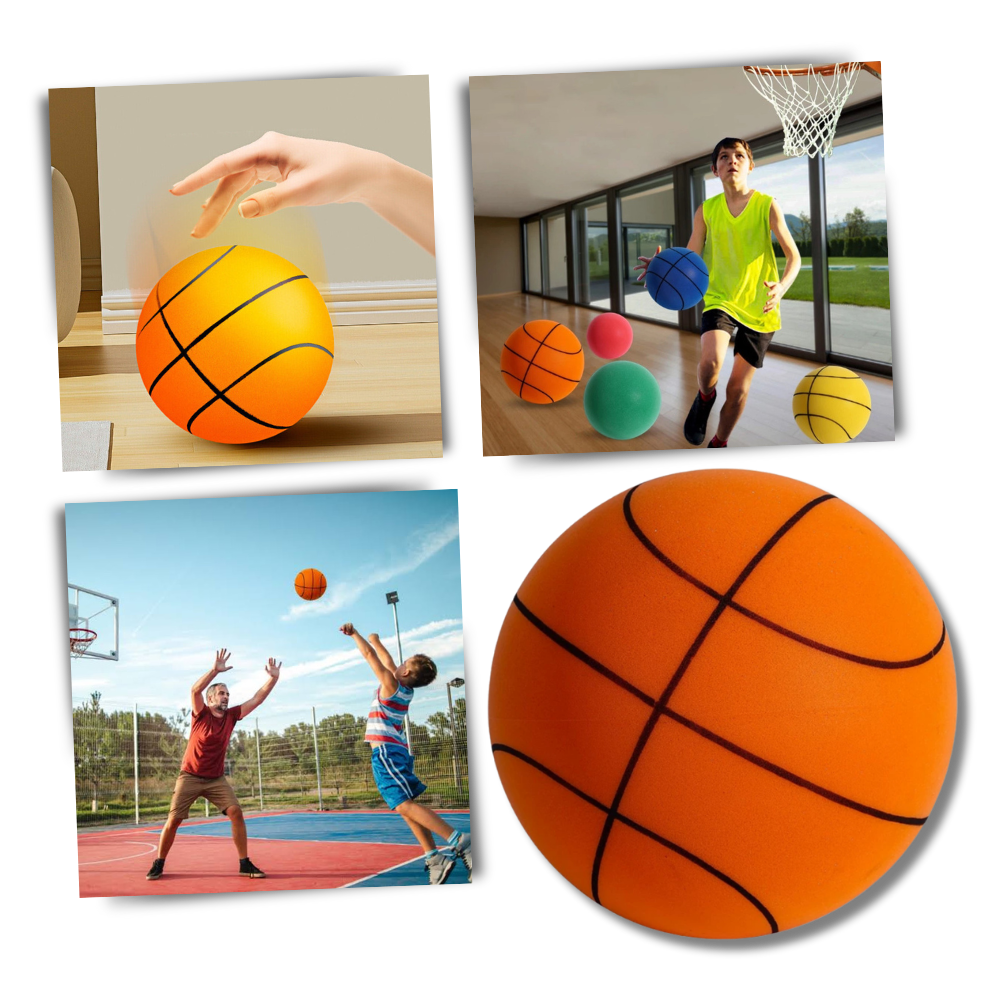 Colorful, Silent Indoor Basketball
