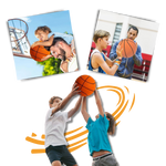 Colorful, Silent Indoor Basketball