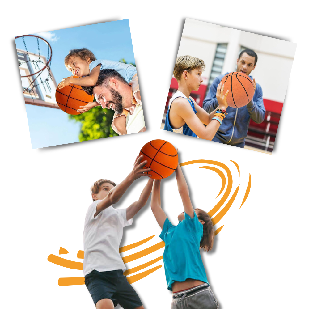 Colorful, Silent Indoor Basketball