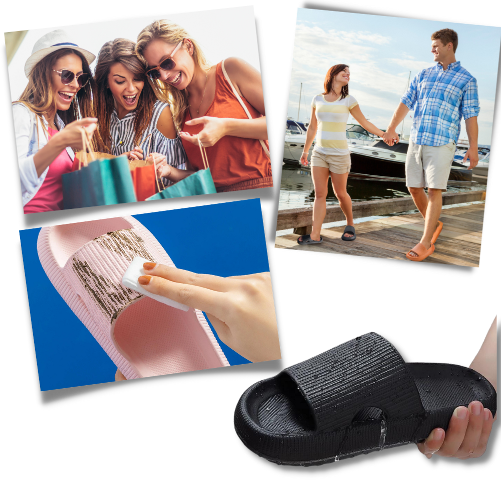 Colorful Summer Comfort Sandals with Arch Support