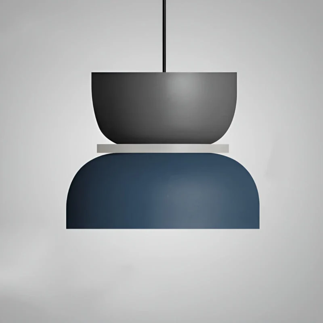 Lebendige Macaron LED Pendelleuchte – Farbenfrohe Eleganz